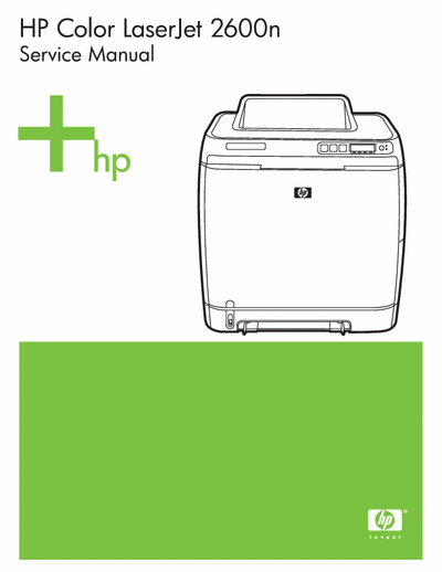 HP Color LaserJet 2600 Color LaserJet 2600N